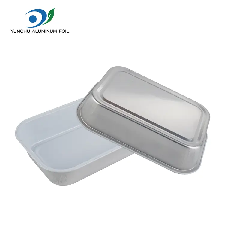 ముడతలు లేని క్యాటరింగ్ ఎయిర్లైన్స్ అల్యూమినియం రేకు కంటైనర్లు