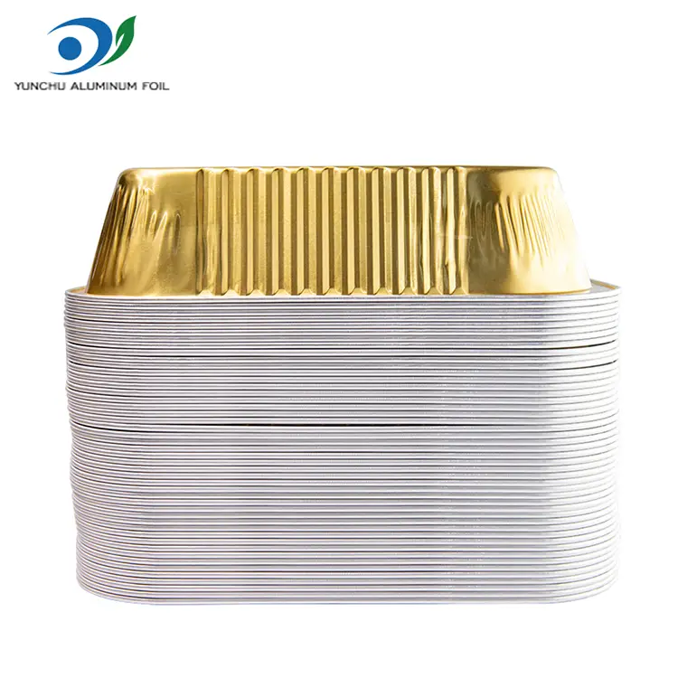 పునర్వినియోగపరచలేని మందమైన ఫుడ్ గ్రేడ్ అల్యూమినియం రేకు కంటైనర్లు