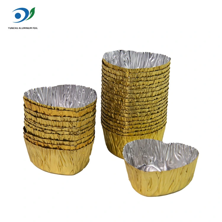 గుండె ఆకారంలో ఉన్న మినీ-బేక్ సిల్వర్ అల్యూమినియం రేకు ఆహార కంటైనర్ గుండె ఆకారంలో ఉన్న మినీ-బేక్ సిల్వర్ అల్యూమినియం రేకు ఆహార కంటైనర్