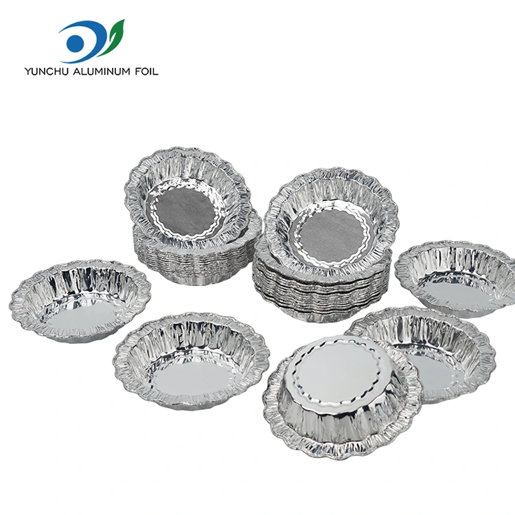 లేస్ రౌండ్ బేకింగ్ కేక్ సిల్వర్ అల్యూమినియం రేకు కంటైనర్లు