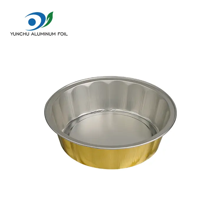 రెసిస్టెంట్ బేకింగ్ స్మూత్వాల్ అల్యూమినియం రేకు కంటైనర్లు