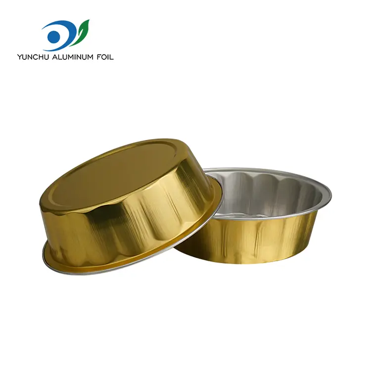 రెసిస్టెంట్ బేకింగ్ స్మూత్వాల్ అల్యూమినియం రేకు కంటైనర్లు