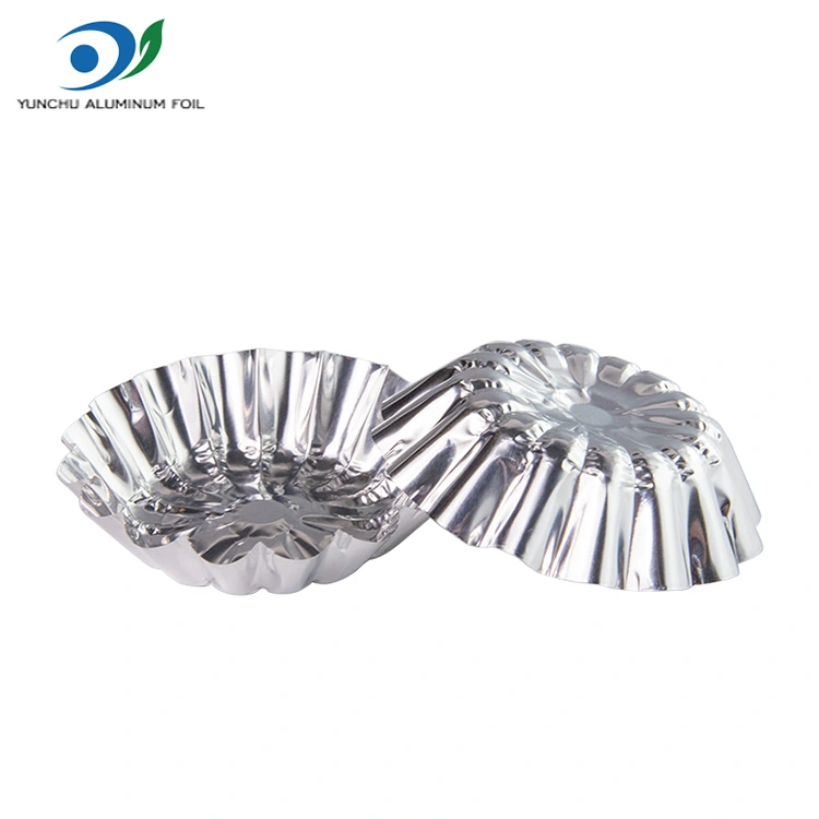 రౌండ్ ఎగ్ టార్ట్ టాయ్ బేకింగ్ సిల్వర్ అల్యూమినియం రేకు ఆహార కంటైనర్ రౌండ్ ఎగ్ టార్ట్ టాయ్ బేకింగ్ సిల్వర్ అల్యూమినియం రేకు ఆహార కంటైనర్