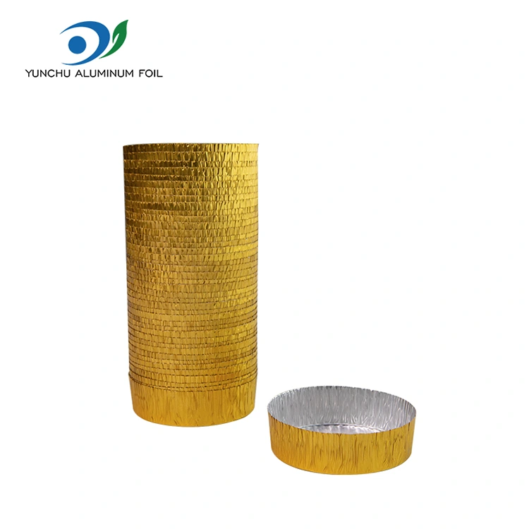 రౌండ్ స్మాల్ బేకింగ్ సిల్వర్ అల్యూమినియం రేకు ఆహార కంటైనర్ రౌండ్ స్మాల్ బేకింగ్ సిల్వర్ అల్యూమినియం రేకు ఆహార కంటైనర్