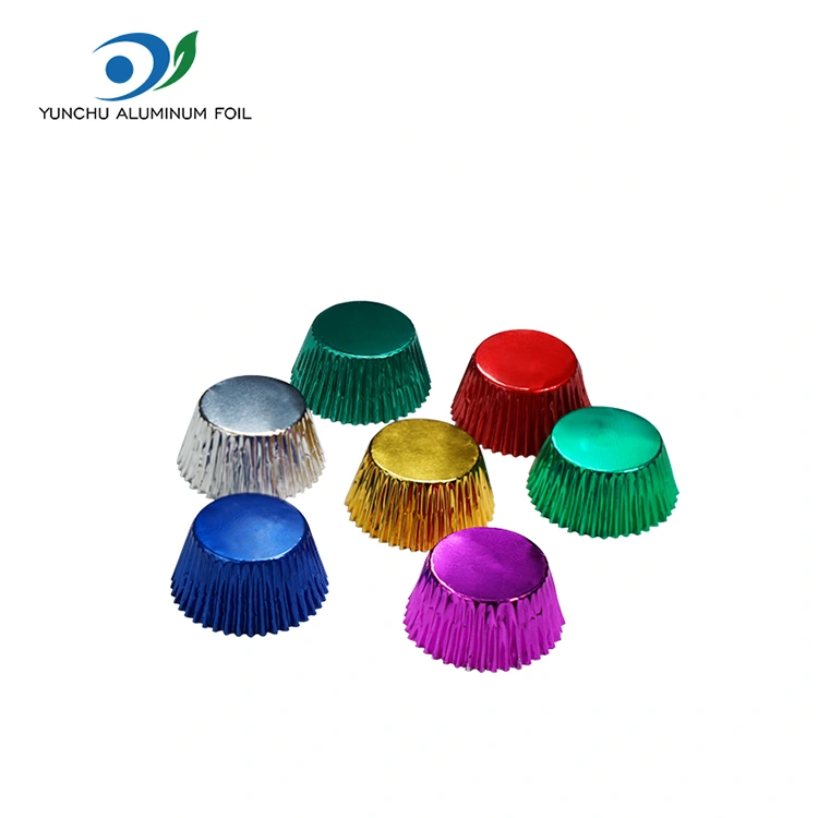 రౌండ్ స్మాల్ ప్యాకేజీ బేకింగ్ సిల్వర్ అల్యూమినియం రేకు ఫుడ్ కంటైనర్